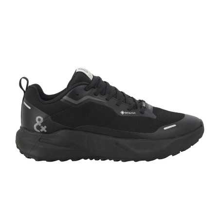 Igi&Co 6649733 sneakers uomo in goretex in tessuto nylon nero