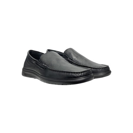 Enval Soft 7716000 mocassini uomo in pelle nero