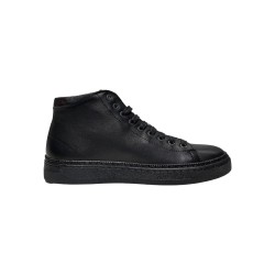 Exton 874 sneakers uomo in pelle nero 2