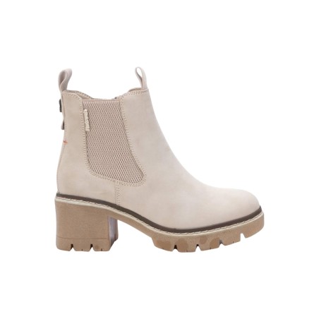 Refresh 171056 stivaletti donna in similpelle beige