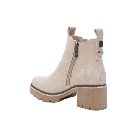 Refresh 171056 stivaletti donna in similpelle beige