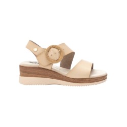 Xti 143944 sandali donna in similpelle beige