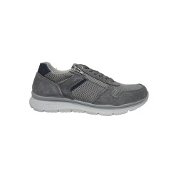 Enval Soft 7725111 sneakers uomo in camoscio grigio