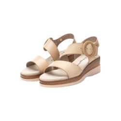 Xti 143944 sandali donna in similpelle beige 2