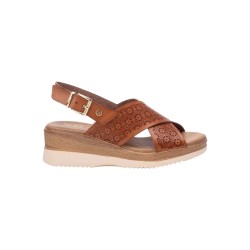 Xti 143852 sandali donna in similpelle camel