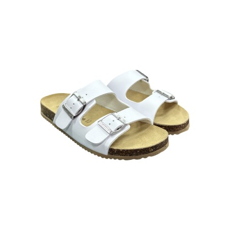 Bionatura BKTHESD-25-CMPBI sandali donna in pelle bianco