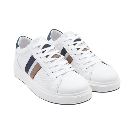 Igi&Co 5632200 sneakers uomo in pelle bianco