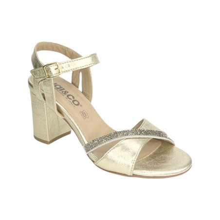 Igi&Co 3692011 sandali donna in pelle color platino
