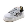 BALDUCCI CSPORT 5300B sneakers bambina primi passi in pelle bianco Balducci - 3 Balducci scarpe bambina in vera pelle bianco con