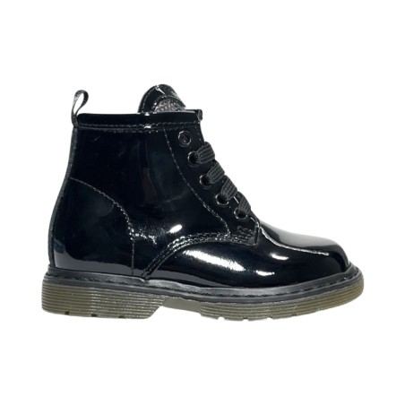 Balducci MATRIX 2560 stivaletti bambina primi passi in vernice nero