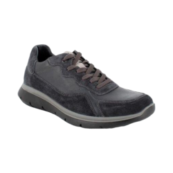 Igi&Co 2618111 sneakers uomo in pelle e camoscio blu notte