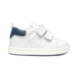 Balducci Soft CITA5823B sneakers bambino in pelle bianco/blu