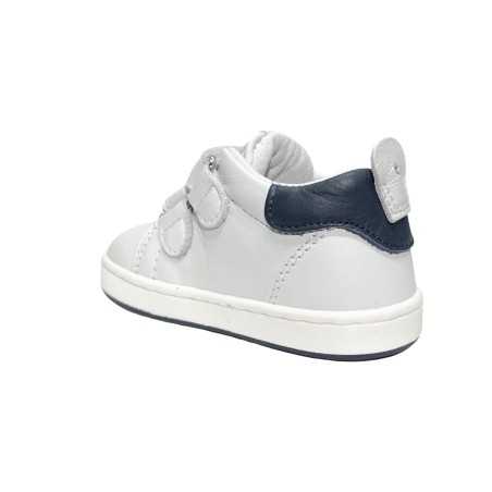 Balducci Soft CITA5823B sneakers bambino primi passi in pelle bianco blu