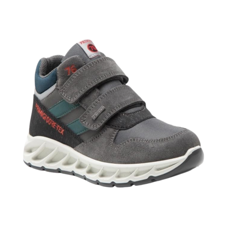 Primigi 2891811 sneakers bambino in camoscio e pelle grigio