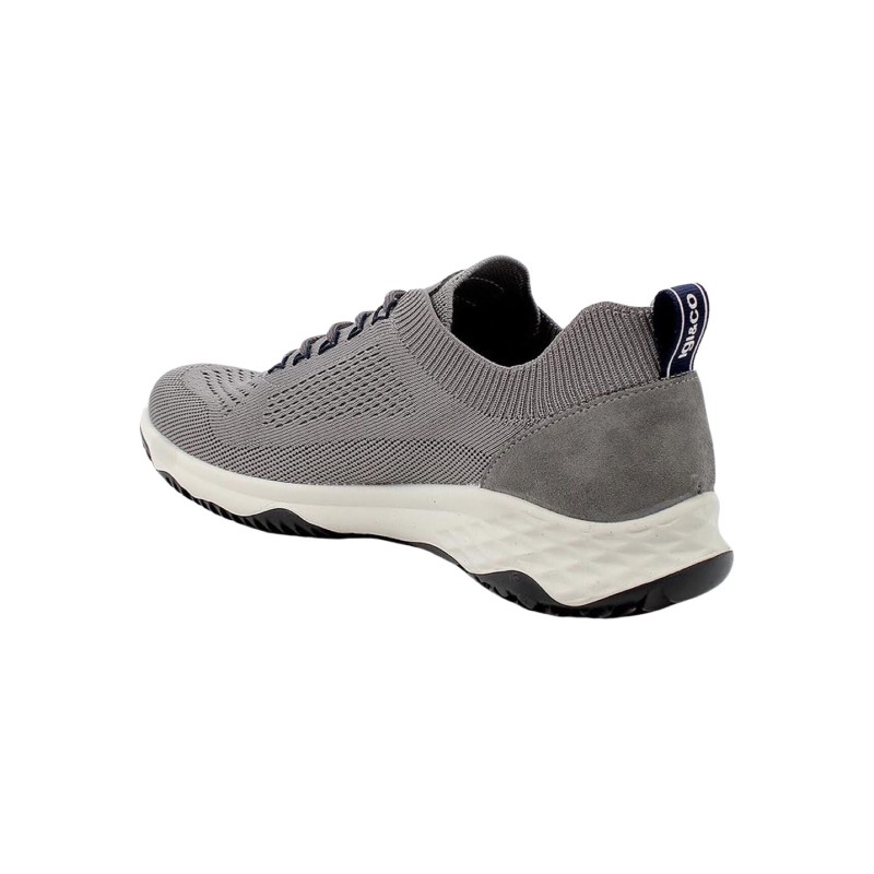 Igi&Co 5621511 sneakers uomo in tessuto grigio