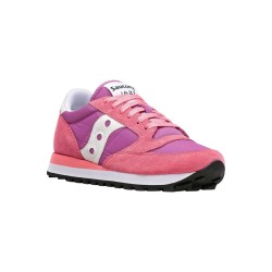 Saucony Jazz Original S1044-663 sneakers donna in camoscio e tessuto pink 2