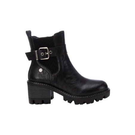 Refresh 172355 stivaletti donna in similpelle nero