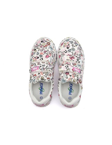 Primigi 3950000 sneakers bambina in ecopelle multicolor Primigi - 2 Primigi scarpe kids con strappi in nappa multifantasia 