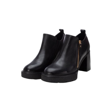 Carmela 161861 stivaletti donna in pelle nero