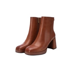 Carmela 161846 stivaletti donna in pelle camel 2