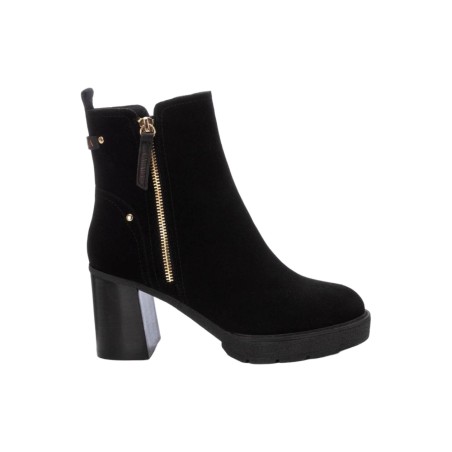 Carmela 161858 stivaletti donna in camoscio nero