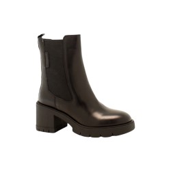 Carmela 161902 stivaletti donna in pelle nero