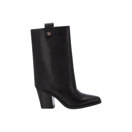 Carmela 161877 stivaletti donna in pelle nero