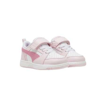 Puma Rebound v6 Lo AC+Inf 397420 08 sneakers bambina in similpelle rosa