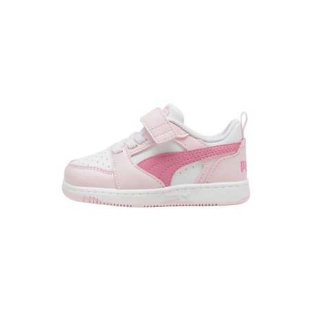 Puma Rebound v6 Lo AC+Inf 397420 08 sneakers bambina in similpelle rosa