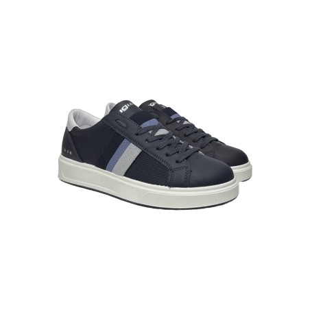 Igi&Co 7629000 sneakers uomo in pelle blu