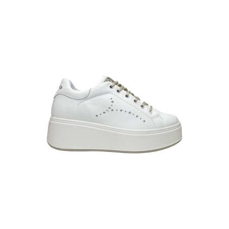Igi&Co 7657311 sneakers donna in pelle bianco