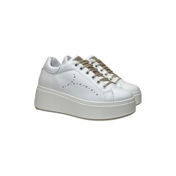 Igi&Co 7657311 sneakers donna in pelle bianco 2
