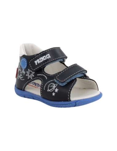 PRIMIGI 3910122 sandali bambino primi passi in pelle blu Primigi - 1 Primigi sandaletti estivi bambino in pelle con chiusura vel