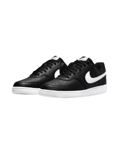 NIKE COURT VISION LO NN DH2987 001 sneakers sportive uomo in nero e bianco Nike - 1 NIKE Scarpe Court Vision Low Next Nature sca