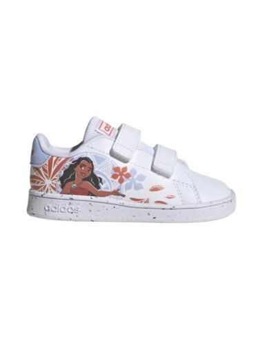 ADIDAS Advantage Moana CF I GZ9467 sneakers bambina in similpelle bianco Adidas - 1 Adidas bambina scarpe con chiusura velcro in