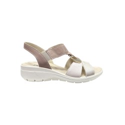 Enval Soft 7776733 sandali donna in pelle beige oro