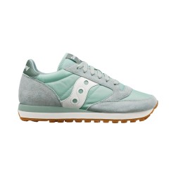 Saucony Jazz Original S1044-689 sneakers donna in camoscio e tessuto color menta