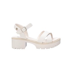 Refresh 79281 sandali donna in similpelle bianco