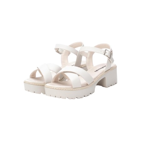 Refresh 79281 sandali donna in similpelle bianco