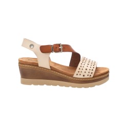 Refresh 172846 sandali donna in similpelle bianco panna
