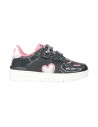 PRIMIGI 4962011 sneakers kids in vernice nero Primigi - 1 PRIMIGI KIDS SCARPE CON STRAPPI IN VERNICE NERO ROSA 