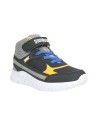 PRIMIGI 4969122 sneakers alte kids in ecopelle nero Primigi - 2 PRIMIGI KIDS SCARPE CON LUCI PRIMIGI CON STRAPPO IN NAPPA NERO 