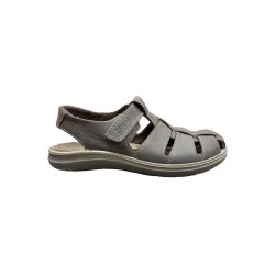 Enval Soft 7734711 sandali uomo in pelle marrone