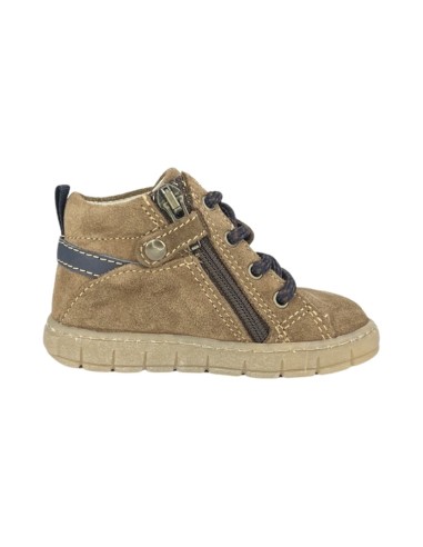 Primigi 4910311 sneakers bambino primi passi in camoscio cuoio Primigi - 2 Primigi scarpe alte bambino in camoscio con chiusura 