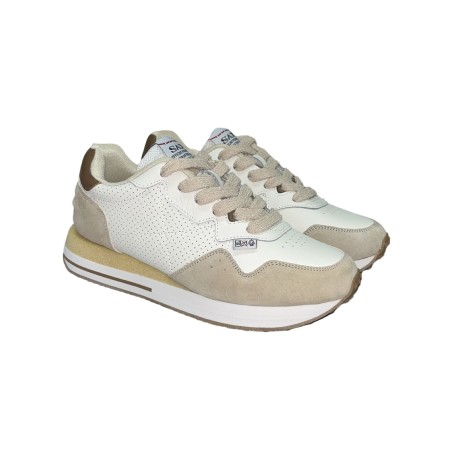 SAX FIRENZE SAM4137M11 sneakers uomo in pelle e camoscio vintage
