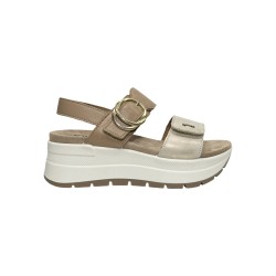 Igi&Co 7677644 sandali donna in pelle visone platino