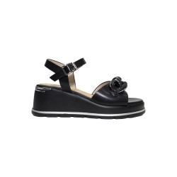 Keys K-1100 sandali donna in pelle color nero
