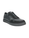 Igi&Co 4632600 slip on uomo in pelle e camoscio nero Igi&Co - 2 Igi&amp;co scarpe uomo in pelle e camoscio nero con chiusura ela