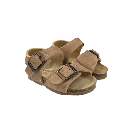 Bionatura LUCA-I-A-CRZBEIG sandali bambino in pelle beige