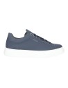 EXTON 83 sneakers uomo in pelle gommata blu Exton - 1 Exton scarpe casual basse uomo gommato blu 